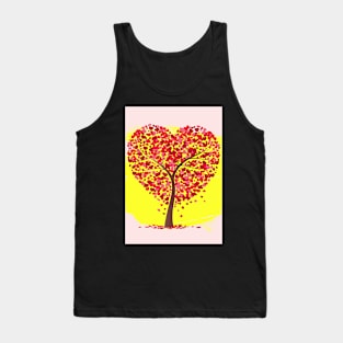 Tree of Love, Couple Gift, Love language Tank Top